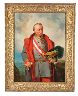 Friedrich von Amerling  circle of - Field Marshal Count Joseph Wenzel Radetzky von Radetz, - Imperial Court Memorabilia and Historical Objects