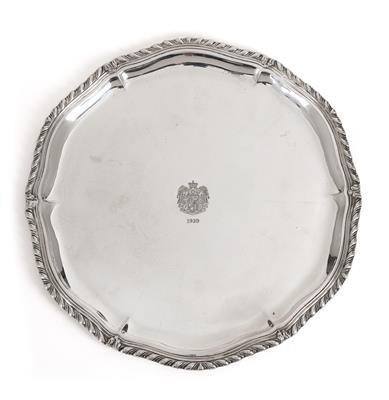 Princely House of Sayn-Wittgenstein - a plate, - Rekvizity z císařského dvora