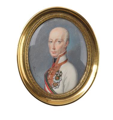 Emperor Francis I (II) of Austria, - Imperial Court Memorabilia and Historical Objects