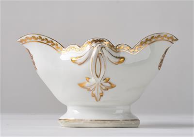 Emperor Francis Joseph I - saucière from a table service as King of Hungary, - Casa Imperiale e oggetti d'epoca
