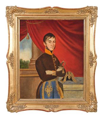 Staff Officer of the Imperial and Royal Ogulin Border IR No. 3, - Imperial Court Memorabilia and Historical Objects