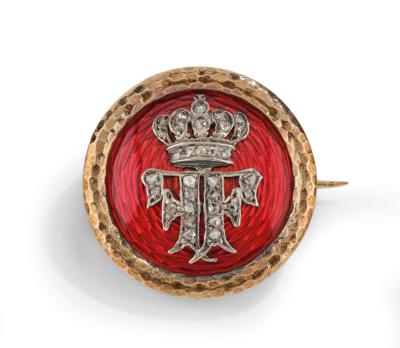 Archduke Franz Ferdinand - a gift brooch, - Casa Imperiale e oggetti d'epoca