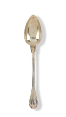 Emperor Ferdinand I and Empress Maria Anna - serving spoon from a cutlery set, - Rekvizity z císařského dvora