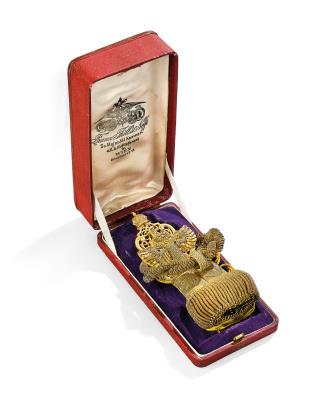 Imperial Austrian Court - a chamberlain’s key, - Imperial Court Memorabilia & Historical Objects