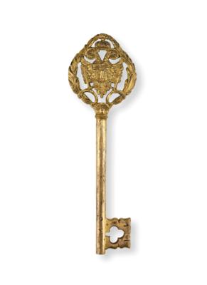 Imperial Austrian Court - a chamberlain’s key, - Rekvizity z císařského dvora