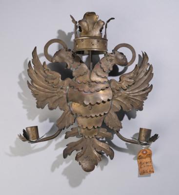 Imperial double eagle as candleholder, - Casa Imperiale e oggetti d'epoca