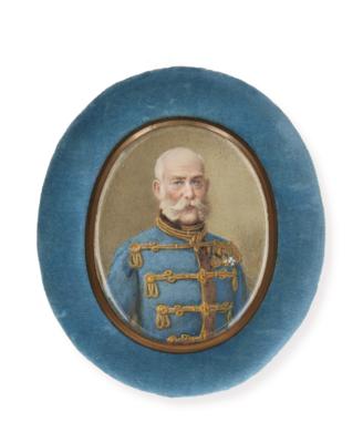 Albert Theer (Johannesberg 1815 - 1902 Wien) - Kaiser Franz Joseph I. von Österreich, - Kaiserhaus & Historika
