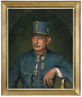 Alexander Pock (Znojmo 1871 -1950 Vienna) - Colonel General Josef Freiherr Roth von Limanowa-Lapanow (1859-1927), - Imperial Court Memorabilia & Historical Objects