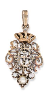 Archduchess Elisabeth "Erszi" - a gift pendant, - Rekvizity z císařského dvora