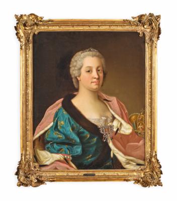 Jean Etienne Liotard (Genf 1702 - 1789 ebd.) Nachfolger des 18. Jh. - Kaiserin Maria Theresia (1717 - 1780), - Kaiserhaus & Historika