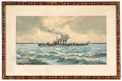 K. & K. torpedo boat "S. M. S. Pandur", - Imperial Court Memorabilia & Historical Objects