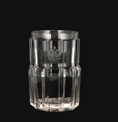 Imperial Austrian Court - a drinking glass from the “Prismenschliffservice”, - Imperial Court Memorabilia & Historical Objects