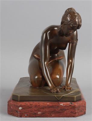 Ferdinand Lepcke (1866 Coburg- 1909 Berlin), Frauenakt, - Arte popolare e sculture