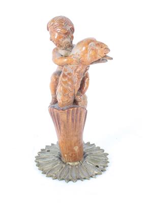 Putto auf Seeungeheuer reitend, - Works of Art