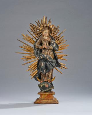 Maria Immaculata, - Arte popolare e religiosa, sculture e maioliche
