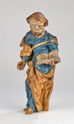 Barocker Apostel oder Evangelist, - Folk Art, Sculptures & Faiences