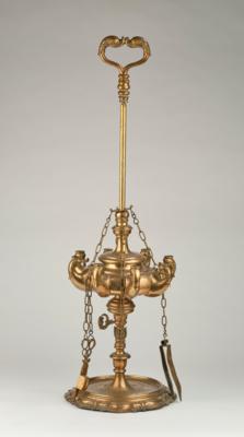 Große Öllampe, - Arte popolare e religiosa, sculture e maioliche