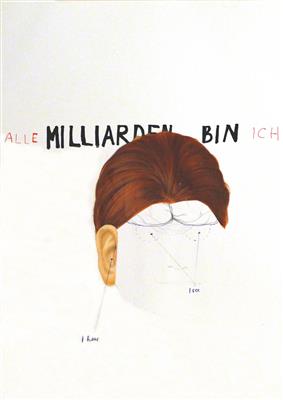 Tatjana Hardikov, "Alle Milliarden", 2018 - Artists for Children Charity-Kunstauktion