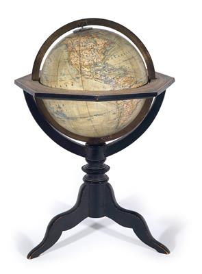 A Dietrich Reimer and H. Kiepert (1818–1899) terrestrial Globe Berlin 1882 - Historické v?decké p?ístroje a globusy