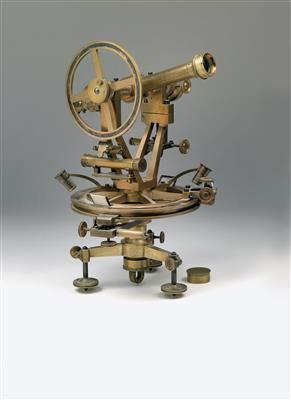 A rare brass Theodolite by Jakob Kern - Antique Scientific Instruments and Globes