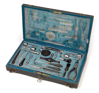 A c. 1820 Trepanation set of surgical instruments - Antique Scientific Instruments and Globes