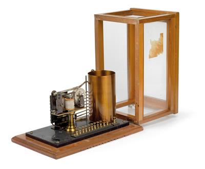 Elektrischer Registrierapparat um 1900 - Historische wissenschaftliche Instrumente, Modelle und Globen