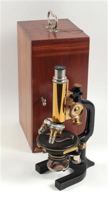 A c. 1915 Carl Reichert Microscope - Strumenti scientifici e globi d'epoca