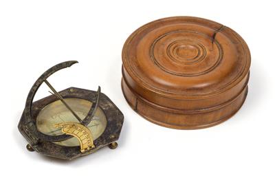 Äquatoriale Sonnenuhr von Johann Martin (1642-1721) - Historische wissenschaftliche Instrumente, Modelle und Globen