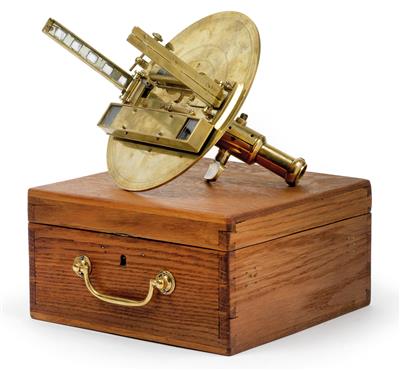 A 19th century Surveyor’s full circle - Antique Scientific Instruments and Globes, Cameras