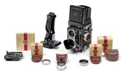 Rolleiflex T - Historische wissenschaftliche Instrumente, Modelle und Globen, Fotoapparate