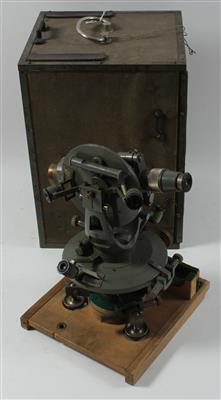 Theodolit von Neuhöfer  &  Sohn A. G. - Historische wissenschaftliche Instrumente, Modelle und Globen, Fotoapparate