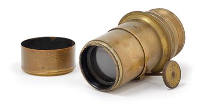 A rare & early Petzval-type Voigtländer & Son Daguerreotype Lens - Historické vědecké přístroje a globusy, fotoaparáty