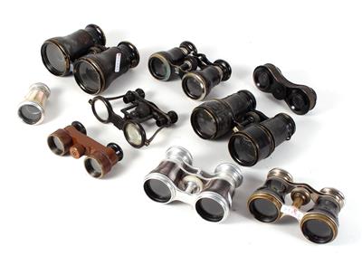 15 Binoculars - Antique Scientific Instruments and Globes