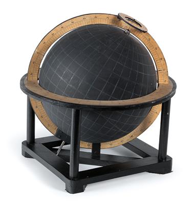 A c. 1920 German slate surface Educational Globe - Historische wissenschaftliche Instrumente und Globen - Klassische Fotoapparate und Zubehör