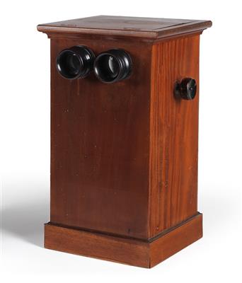 Stereobetrachter um 1900 - Historische wissenschaftliche Instrumente und Globen - Klassische Fotoapparate und Zubehör