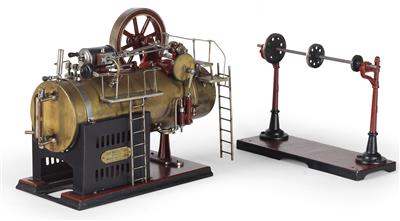 Dampfmaschine - Historische wissenschaftliche Instrumente und Globen - Klassische Fotoapparate und Zubehör