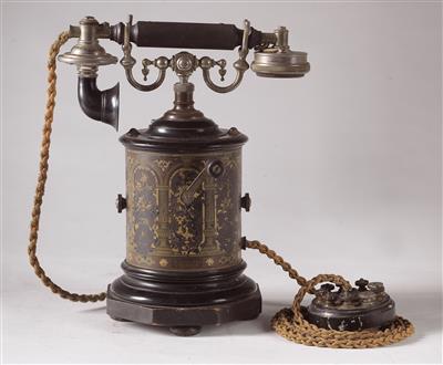 Seltenes Telefon, L. M. Ericsson  &  Co - Historische wissenschaftliche Instrumente und Globen - Klassische Fotoapparate und Zubehör