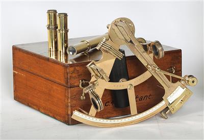 Sextant von Louis Casella - Historische wissenschaftliche Instrumente und Globen - Klassische Fotoapparate und Zubehör