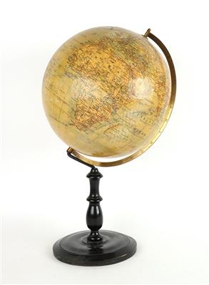 A Jan Felkl & son terrestrial Globe - Historické vědecké přístroje, globusy a fotoaparáty