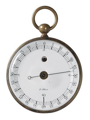 A 19th century metal Thermometer - Antique Scientific Instruments, Globes and Cameras
