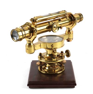 A c. 1860 Level Instrument - Historické vědecké přístroje, globusy a fotoaparáty