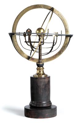 A c. 1840 Armillary Sphere or Planetarium - Strumenti scientifici, globi d'epoca e macchine fotografiche