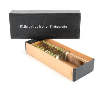 12 mineralogical microscope slides - Strumenti scientifici, globi d'epoca e macchine fotografiche