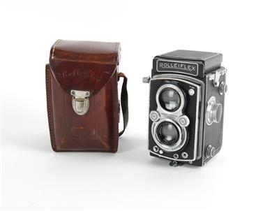 Rolleiflex Automatic - Strumenti scientifici, globi d'epoca e macchine fotografiche