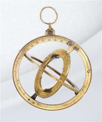 An early 18th century Ring Sundial by Johann Andreas Pfeiffer - Antique Scientific Instruments, Globes and Cameras