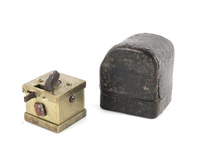 An 18th century Scarificator - Antique Scientific Instruments and Globes; Classic Cameras