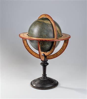 A 19th century French celestial Globe - Starožitnosti; Historické vědecké přístroje a globusy; Historické fotoaparáty a příslušenství