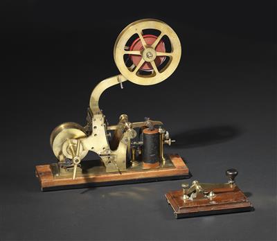 An early Austrian Telegraph signed "Jos. Schuhart" - Antique Scientific Instruments and Globes; Classic Cameras