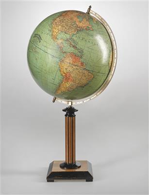Erdglobus von Dietrich Reimer - Historische wissenschaftliche Instrumente und Globen; Klassische Fotoapparate und Zubehör