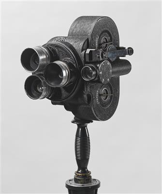 Filmkamera Bell  &  Howell Eyemo Camera 71 - Model C - Historické vědecké přístroje, globusy a fotoaparáty